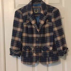 Plaid blazer